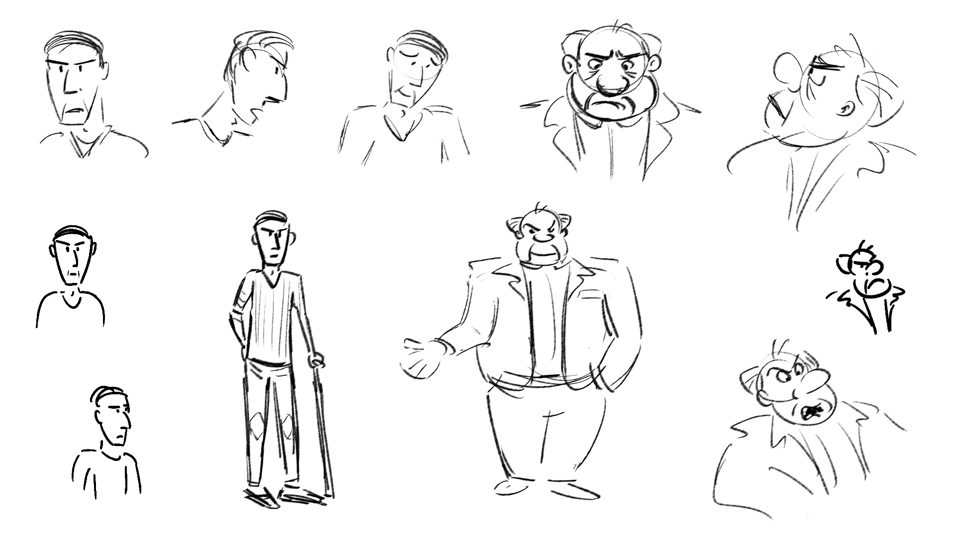 Dominó characters